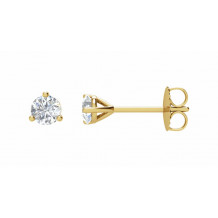 14K Yellow 1/4 CTW Diamond Stud Earrings - 6623360131P