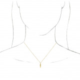 14K Yellow Geometric 16-18 Necklace - 86637601P photo 3