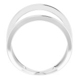 14K White Freeform Ring - 65194260001P photo 2