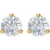 14K Yellow 1 CTW Diamond Stud Earrings - 6623360127P photo 2