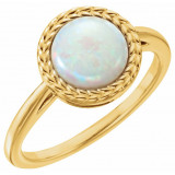 14K Yellow Opal Ring - 7180460001P photo