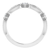 14K White 1/3 CTW Diamond Anniversary Band - 123324600P photo 2