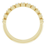 14K Yellow 1/6 CTW Diamond Anniversary Band - 123420605P photo 2
