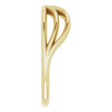 14K Yellow Crown Ring - 51761102P photo 4