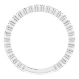 14K White 1/2 CTW Diamond Anniversary Band - 1236556004P photo 2