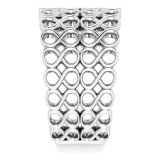 14K White Infinity-Inspired Ring - 51713101P photo 4