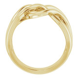 14K Yellow Criss-Cross Ring - 65212060000P photo 2