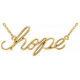 14K Yellow Hope 16.5 Necklace - 8579670000P photo