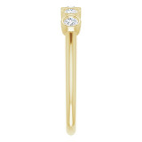 14K Yellow 1/3 CTW Diamond Ring - 122852606P photo 4