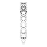 14K White Stackable Ring - 51702101P photo 4