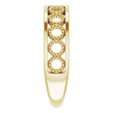 14K Yellow Geometric Stackable Ring - 51879102P photo 4
