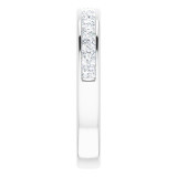 14K White 3/4 CTW Diamond Anniversary Band - 12298160096P photo 4