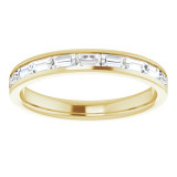 14K Yellow 1/2 CTW Diamond Channel-Set Anniversary Band - 1228466001P photo 3