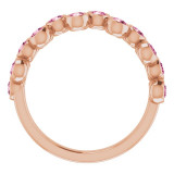 14K Rose Pink Tourmaline Bezel-Set Ring - 71894602P photo 2