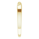 14K Yellow 3 mm Stackable Twist Ring - 51734102P photo 4