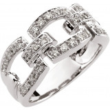 14K White 1/3 CTW Diamond Fashion Ring - 63299294039P photo