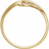 14K Yellow .08 CTW Diamond Ring - 65224260000P photo 2