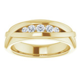 14K Yellow 1/3 CTW Diamond Men's Ring - 98536001P photo 3