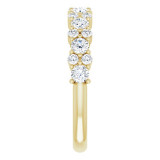 14K Yellow 9/10 CTW Diamond Anniversary Band - 123328601P photo 4