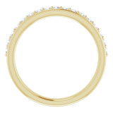 14K Yellow 1/3 CTW Diamond Anniversary Band - 1231926005P photo 2