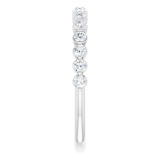 14K White 1/2 CTW Diamond Anniversary Band - 123418604P photo 4