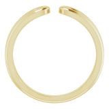 14K Yellow Negative Space Ring - 51750102P photo 2