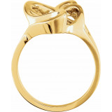 14K Yellow Freeform Ring - 50856096P photo 2