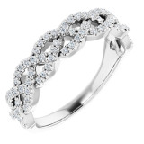 Platinum 1/3 CTW Diamond Anniversary Band - 123365603P photo