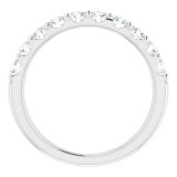 14K White 3/4 CTW Diamond Anniversary Band - 123041608P photo 2