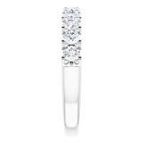 14K White 3/4 CTW Diamond Anniversary Band - 123041608P photo 4