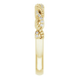 14K Yellow .08 CTW Diamond Stackable Ring - 65196960000P photo 4