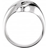 14K White Freeform Remount Ring - 4893A23041P photo 2