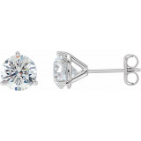 14K White 1/4 CTW Diamond Stud Earrings - 6623360107P photo