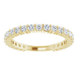14K Yellow 3/4 CTW Diamond Anniversary Band - 1236556001P photo 3