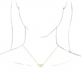 14K Yellow Snake 16-18 Necklace - 86613601P photo 3