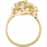 14K Yellow Freeform Ring - 542123127P photo 2