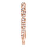14K Rose 1/6 CTW Diamond Anniversary Band - 123325602P photo 4