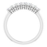 14K White 3/8 CTW Diamond Anniversary Band - 1232736000P photo 2