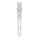 14K White 1/6 CTW Diamond Anniversary Band - 123420604P photo 4