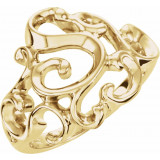 14K Yellow Metal Fashion Ring - 540022472P photo