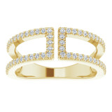 14K Yellow 1/3 CTW Diamond Ring - 65215060000P photo 3
