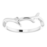 14K White Branch Ring - 51752101P photo 3
