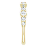 14K Yellow 3/4 CTW Diamond Anniversary Band - 123371601P photo 4