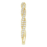 14K Yellow 1/6 CTW Diamond Anniversary Band - 123325601P photo 4