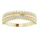 14K Yellow 1/3 CTW Diamond Anniversary Band - 123801601P photo 3