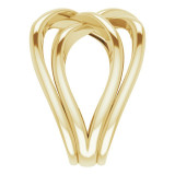 14K Yellow Freeform Ring - 65212260000P photo 4
