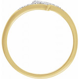 14K Yellow 1/10 CTW Diamond Ring - 65212660000P photo 2