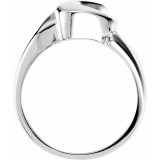 14K White Fashion Ring - 5891123397P photo 2