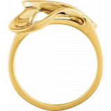 14K Yellow Freeform Ring - 526221243P photo 2