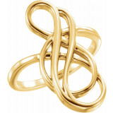 14K Yellow Freeform Ring - 51521103P photo